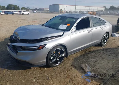 2023 Honda Accord Hybrid Sport из США, поврежденный, VIN 1HGCY2F5XPA009380